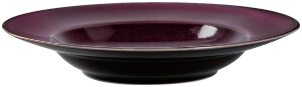 talerz głęboki Oriento; 200ml, 24x4 cm (ØxW); bakłażan; okrągły; 6 sztuka / opakowanie