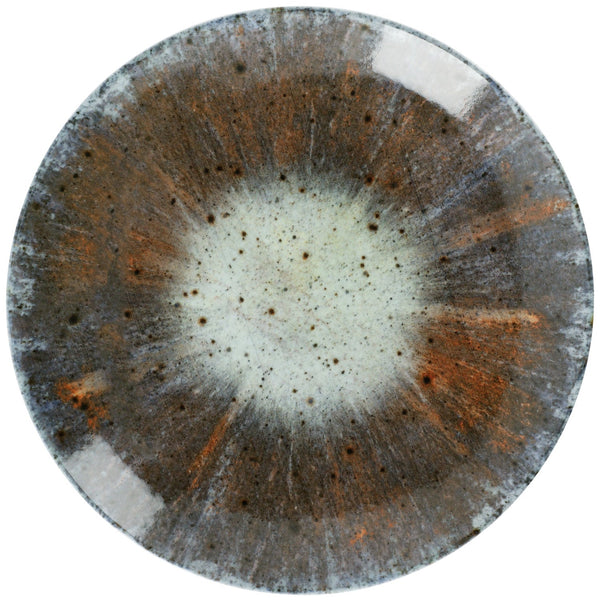Teller flach  Saturnus; 31 cm (Ø); antracyt/zielony/pomarańczowy; okrągły; 6 sztuka / opakowanie