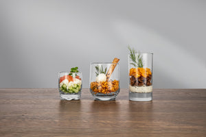 mini szklanka  Adora; 80ml, 4.9x6.1 cm (ØxW); transparentny; 6 sztuka / opakowanie