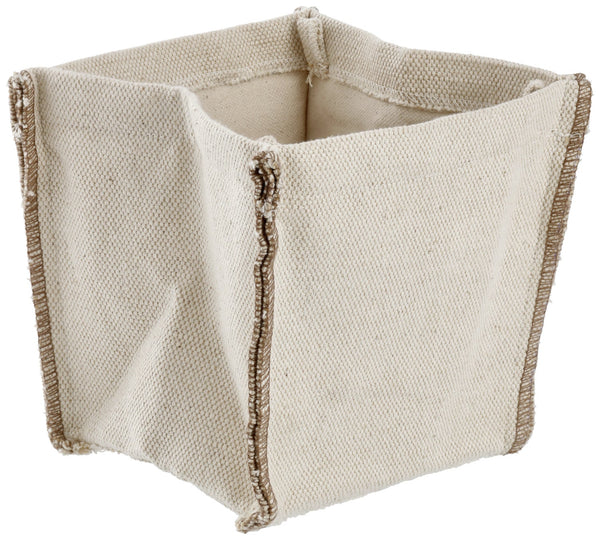 Deko-Körbchen Dotta; 15x15x15 cm (DxSxW); naturalny; kwadrat