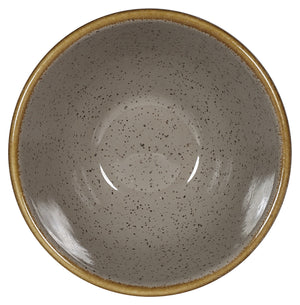 Dip Schale Stonecast Peppercorn; 110ml, 8.5 cm (Ø); szary/brązowy; okrągły; 12 sztuka / opakowanie