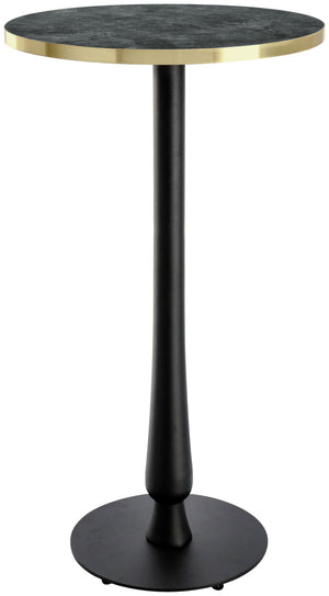 kolumna stołu barowego Barock okrągła; 43x108 cm (ØxW); czarny; okrągły