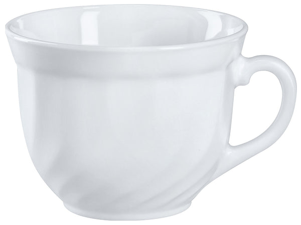 filiżanka do kawy Trianon; 220ml, 8.7x6.6 cm (ØxW); biały; okrągły; 6 sztuka / opakowanie