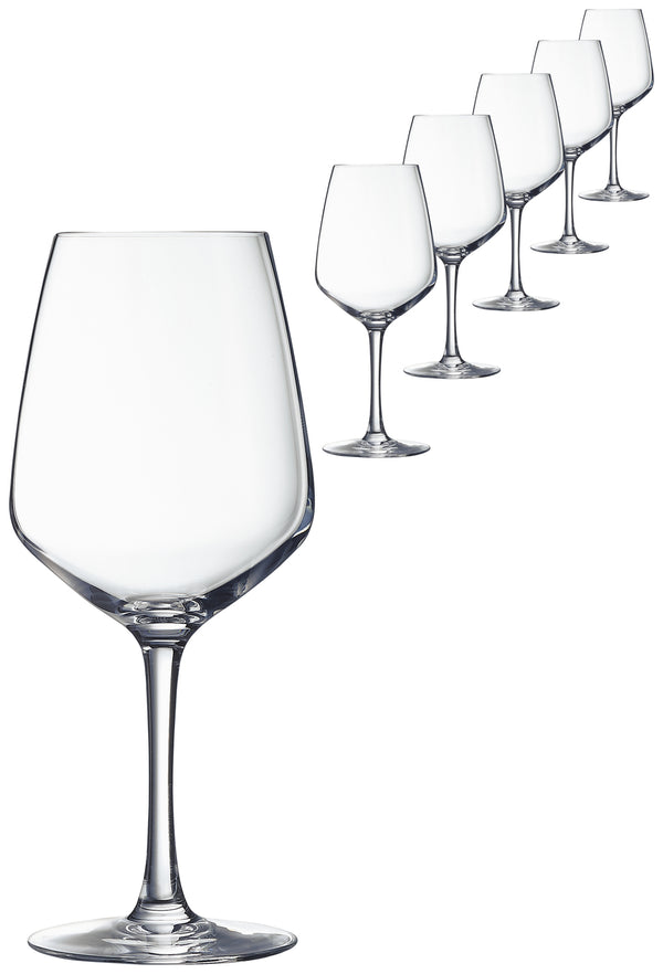 kieliszek do wina różowego Vina Juliette; 490ml, 6.4x21.7 cm (ØxW); transparentny; 6 sztuka / opakowanie
