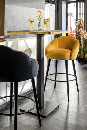 podstawa Fino kwadratowa; 43x43x108 cm (SxDxW); czarny; kwadrat