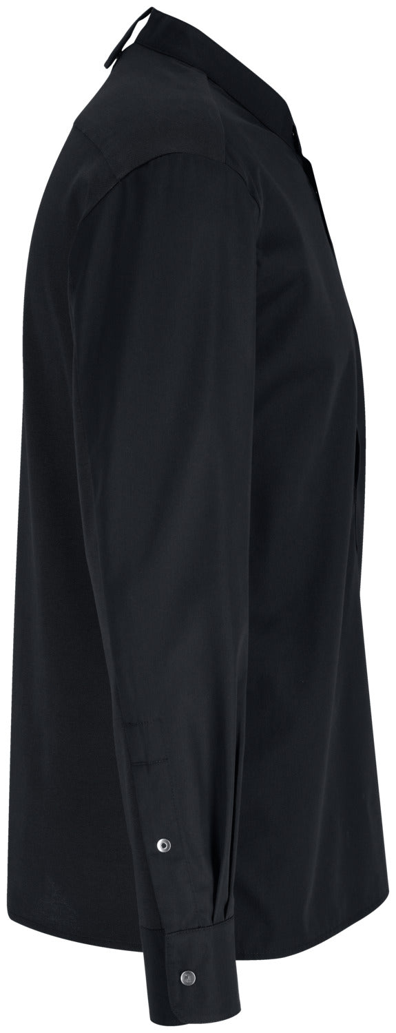 Herrenkochshirt Luca; Kleidergröße 52; czarny