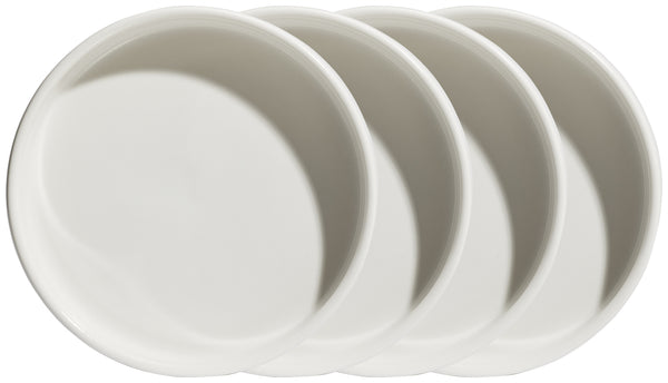 talerz z wysokim rantem Skady matowy; 250ml, 13.5x3 cm (ØxW); biel kremowa; okrągły; 4 sztuka / opakowanie
