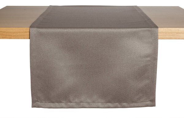 bieżnik Ambita gładki; 40x130 cm (SxD); taupe; prostokątny