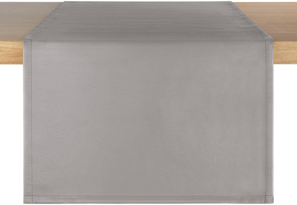 bieżnik Emporia; 40x130 cm (SxD); szary; prostokątny