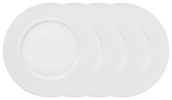talerz płaski Noon; 31 cm (Ø); biały; okrągły; 4 sztuka / opakowanie