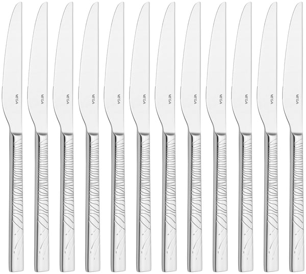 nóż stołowy Monastir; 22.4 cm (D); srebro, Griff srebro; 12 sztuka / opakowanie