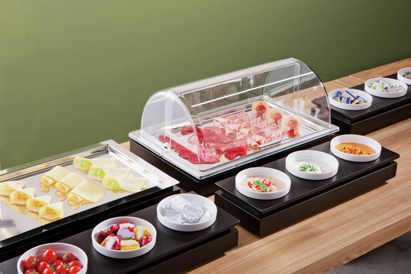 miska z melaminy Sektion; 350ml, 14x6.5 cm (ØxW); biały; okrągły