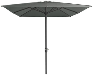 parasol Siroc; 200x200x227 cm (DxSxW); antracyt; kwadrat