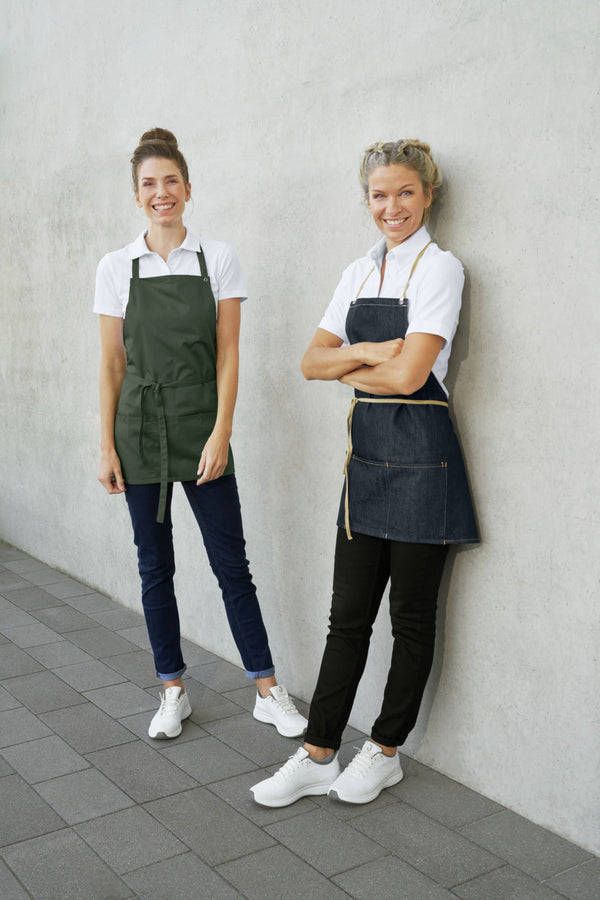 fartuszek Taras kolorowy 64x100 cm; 64x100 cm (DxS); ciemna oliwka