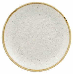 talerz płaski Stonecast Barley White okrągły; 16.5 cm (Ø); biały/brązowy; okrągły; 12 sztuka / opakowanie