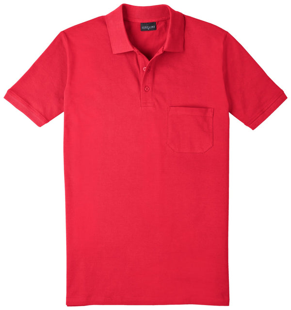 koszulka polo męska Cato; Kleidergröße M; czerwony