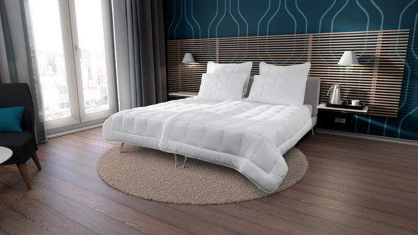 kołdra Dream z włókna wersja letnia; 155x200 cm (SxD); biały