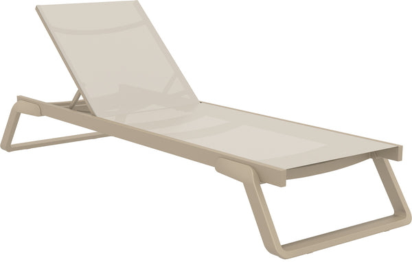 Sonnenliege Tropic; 210x72x31 cm (DxSxW); taupe