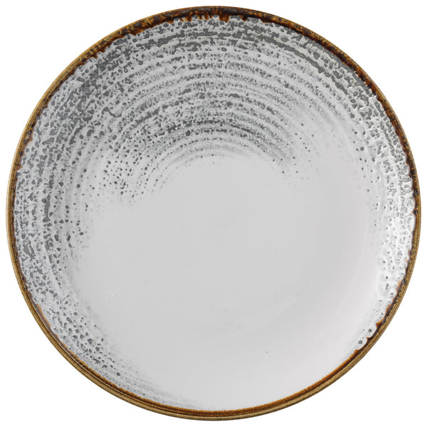 talerz płaski Studio Prints Jasper Grey okrągły; 26 cm (Ø); szary/brązowy; okrągły; 12 sztuka / opakowanie