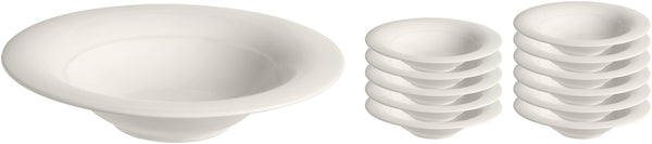 talerz do makaronów Premiora; 650ml, 30x6.5 cm (ØxW); biel kremowa; okrągły; 12 sztuka / opakowanie