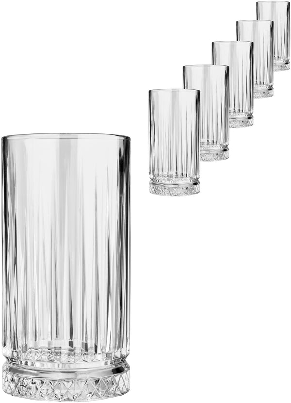 szklanka do longdrinków Elysia; 445ml, 7.6x15 cm (ØxW); transparentny; 6 sztuka / opakowanie