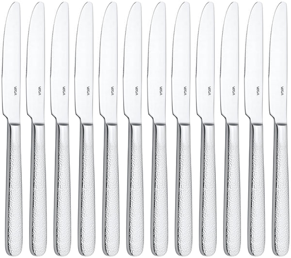 nóż stołowy Martello; 22.7 cm (D); srebro, Griff srebro; 12 sztuka / opakowanie