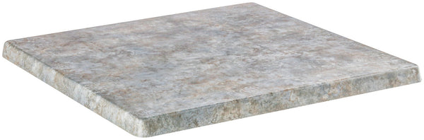 blat Topalit kwadratowy; 70x70 cm (DxS); beton/niebieski; kwadrat