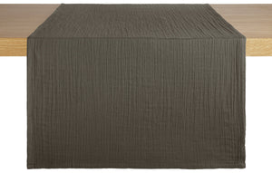bieżnik na stół Silena; 40x130 cm (SxD); antracyt