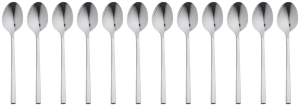 łyżka do kawy Lissabon; 14 cm (D); srebro, Griff srebro; 12 sztuka / opakowanie