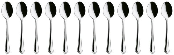 łyżka do espresso/mokka Tunis Basic; 11 cm (D); srebro, Griff srebro; 12 sztuka / opakowanie