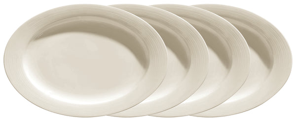 półmisek Skyline owalny; 33.5x23.5x3.6 cm (DxSxW); biel kremowa; owalny; 4 sztuka / opakowanie