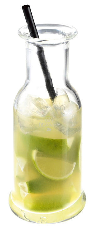 karafka Purity; 330ml, 7.8x17.5 cm (ØxW); transparentny; okrągły; 0.25 l Füllstrich, 6 sztuka / opakowanie
