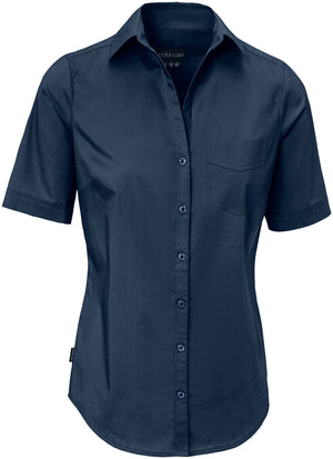 bluzka damska Mik krótki rękaw; Kleidergröße 34; granat