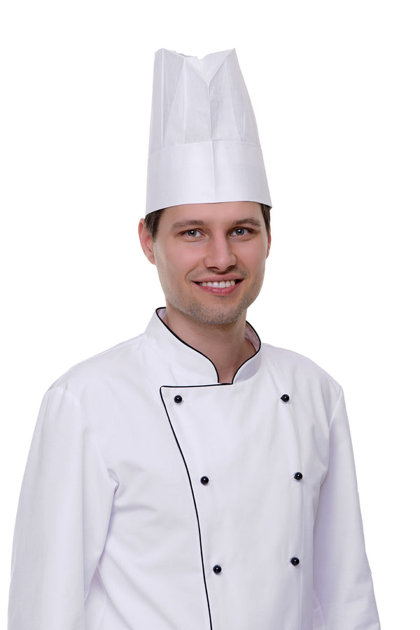 Czapka kucharska Excellent (10 szt.)