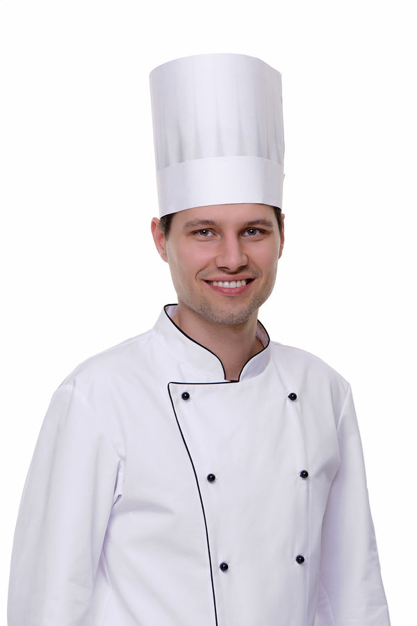 Czapka kucharska Europa (50 szt.)