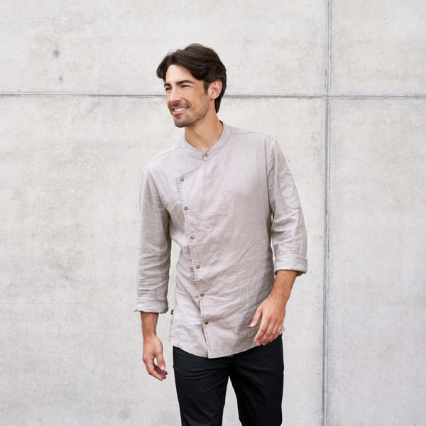 bluza kucharska męska Jacob lniana