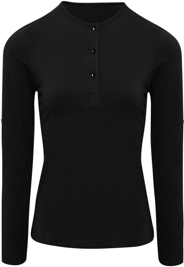 T-shirt z długim rękawem damski Roll
