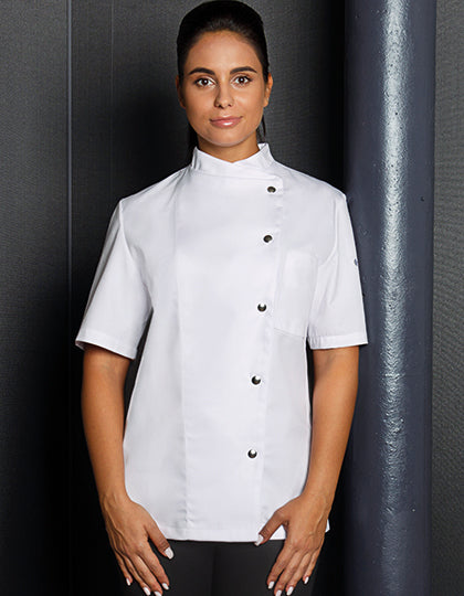 Bluza kucharska damska Francesca krótki rękaw