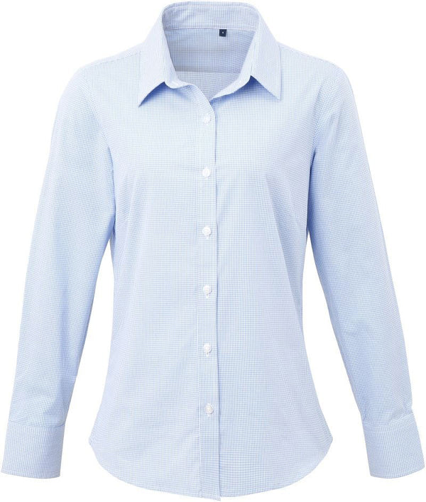 Bluzka damska Microcheck