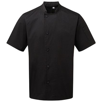 bluza kucharska unisex Basil krótki rękaw