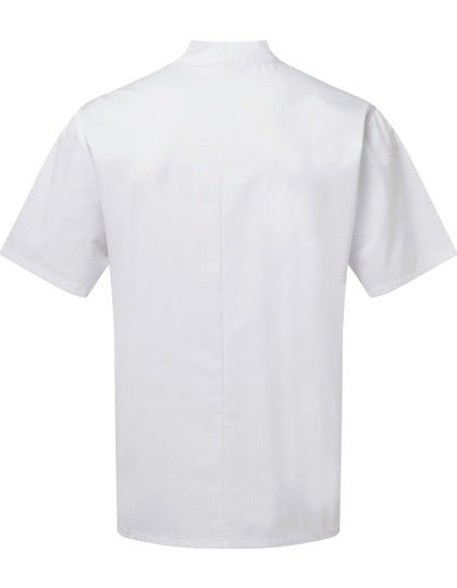 bluza kucharska unisex Basil krótki rękaw