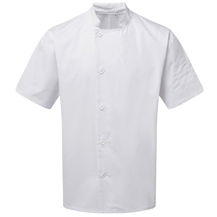 bluza kucharska unisex Basil krótki rękaw