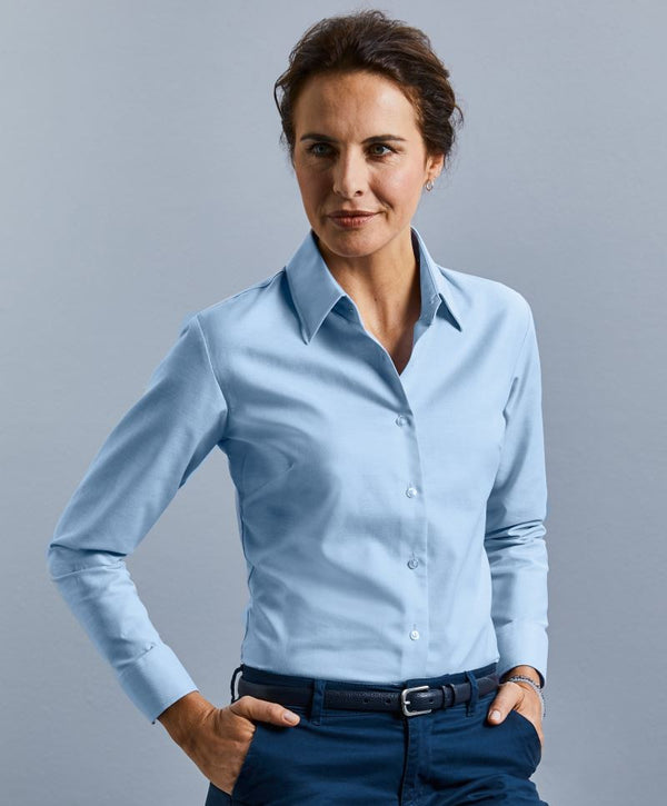 Bluzka damska Oxford New z długim rękawem