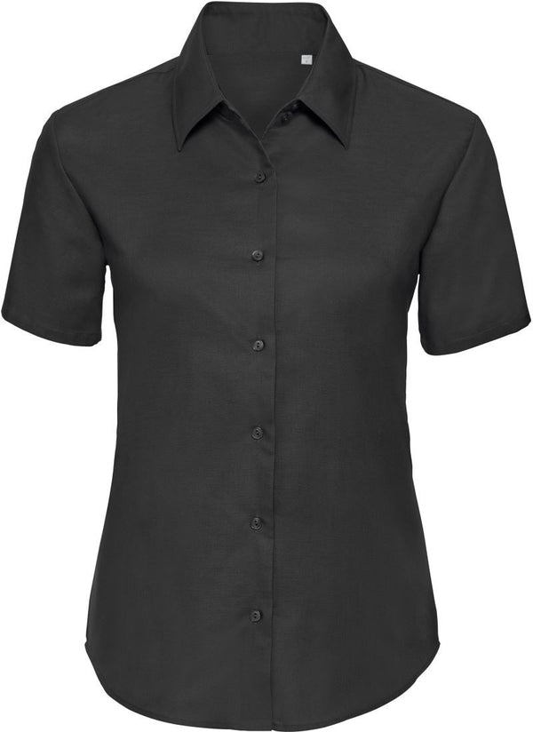 Bluzka damska Oxford New z krótkim rękawem