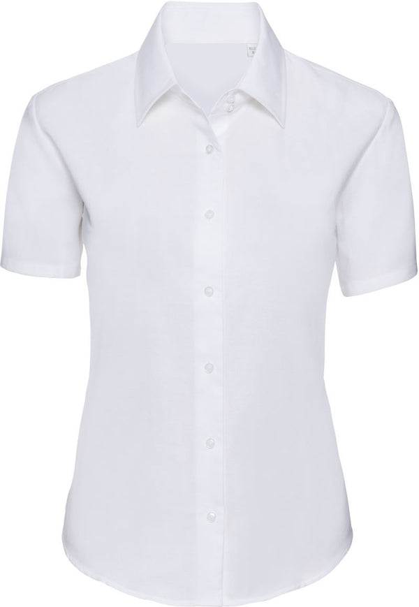 Bluzka damska Oxford New z krótkim rękawem