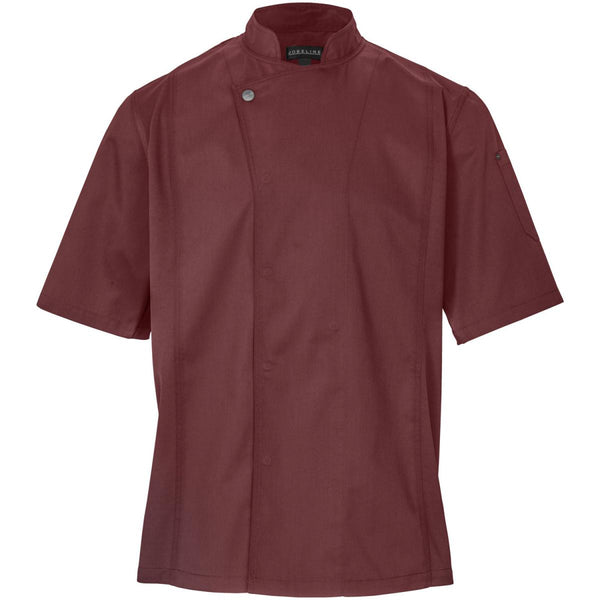 Bluza kucharska męska Carter krótki rękaw