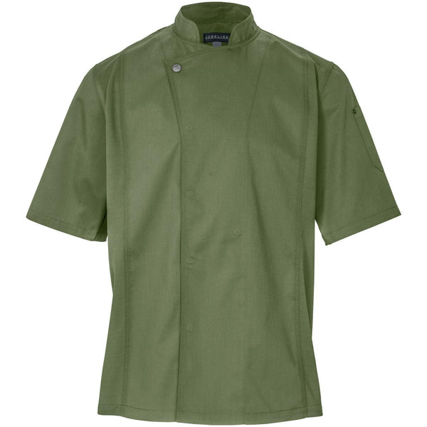 Bluza kucharska męska Carter krótki rękaw