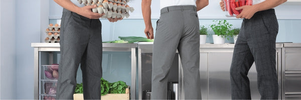 Spodnie kucharskie męskie