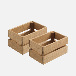 Drewniane pudełka