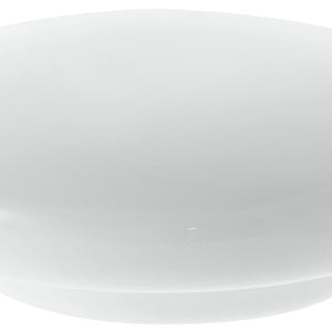 pokrywka zapasowa do cukiernicy Base; 9 cm (Ø); biały; okrągły; 6 sztuka / opakowanie